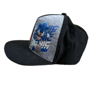 NEW, never worn Sonic the Hedgehog Black Cap